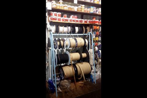 Arthur Beale  – rope and varnish